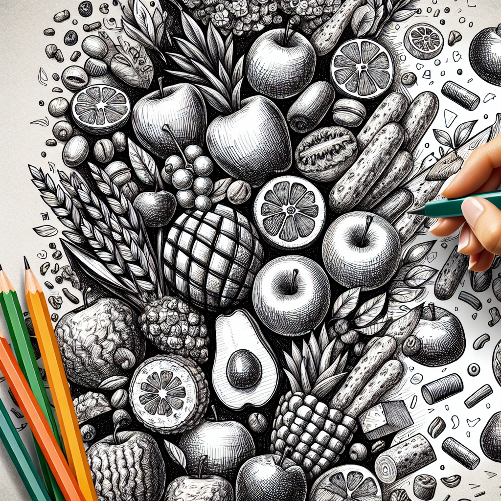 Poster Makanan Sehat yang Mudah Digambar: Inspirasi Kreatif untuk Semua