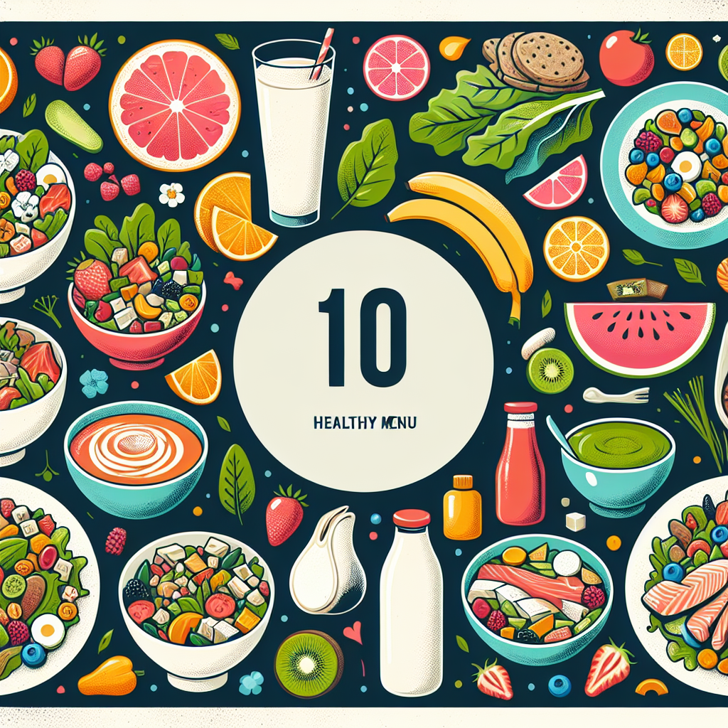 10 Menu Makanan Sehat untuk Pola Hidup Lebih Baik